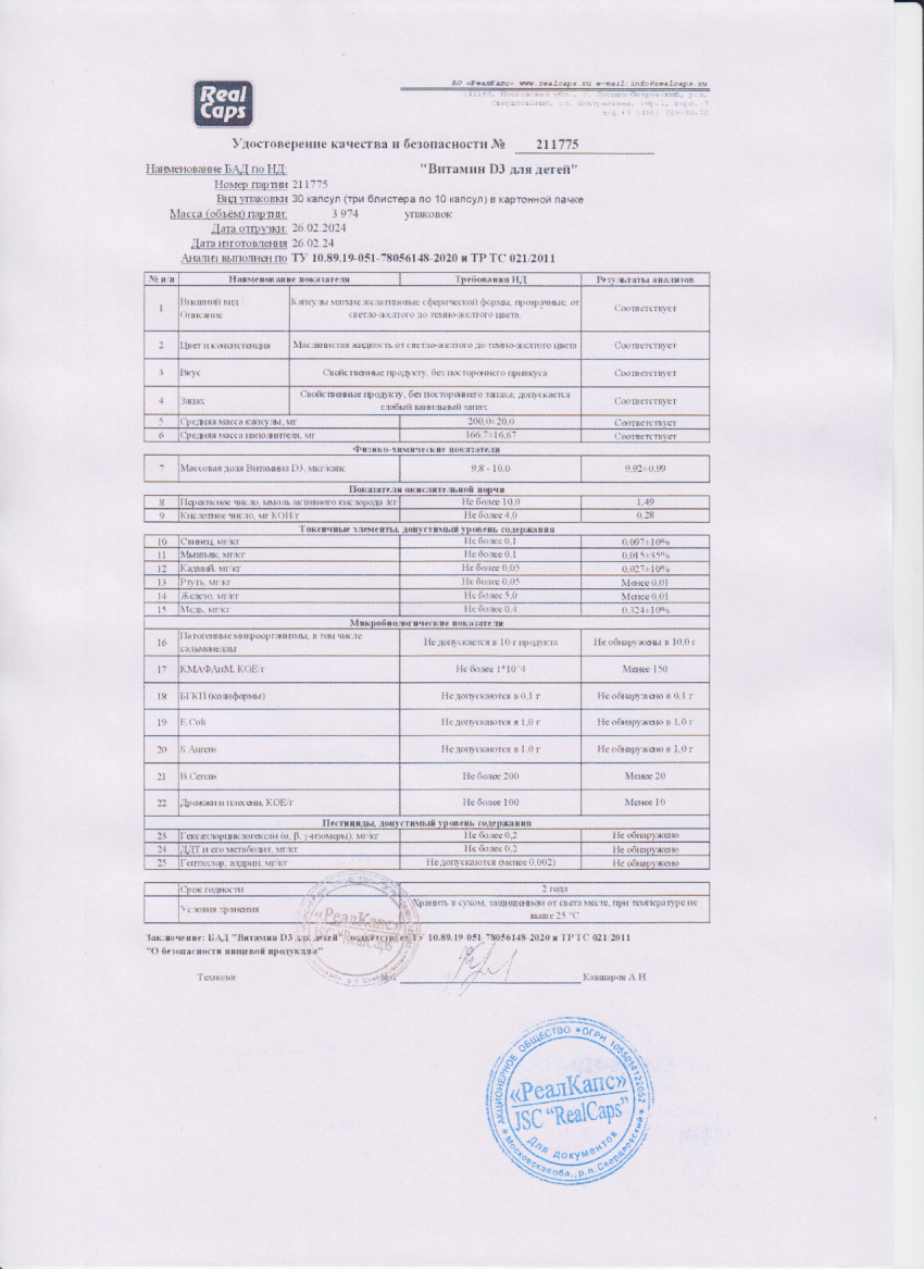 Паспорт №022024